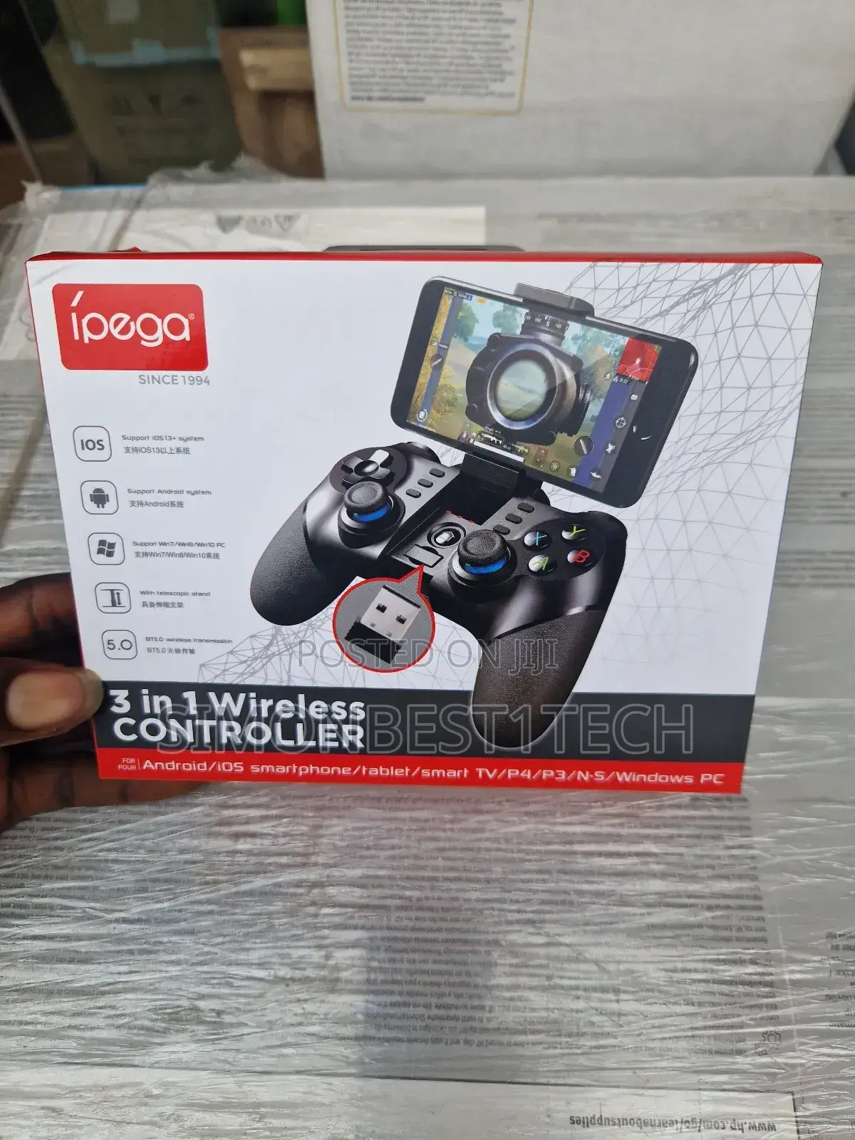 Wireless Controller Both Phone, Tablet, Tv Box and Smart Tv.
