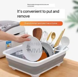Multifunctional Plate Rack And Drainer