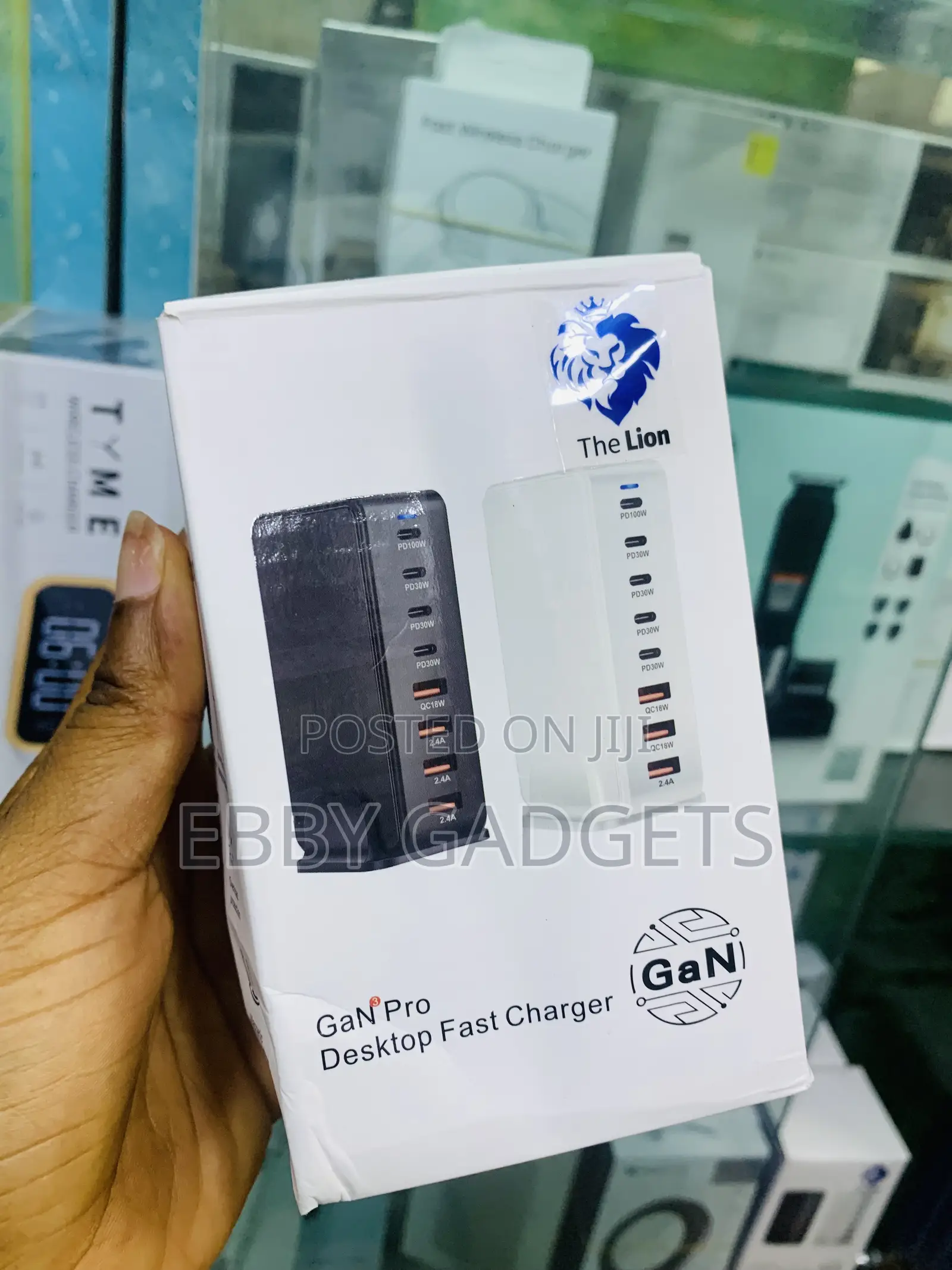240W Gan 8-port Charger USB Type-c PD Desktop Charging Stati