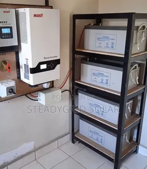 Energetic 5kva MUST INVERTER WITH Strong Dry Cell Backup 