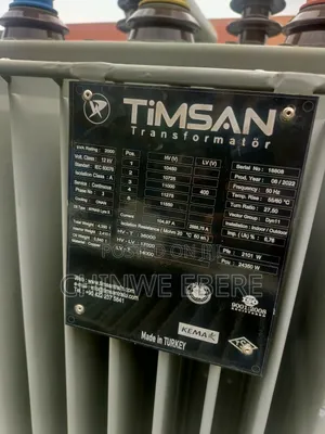 2MVA 3-Phase ONAN Distribution Transformer
2000kva