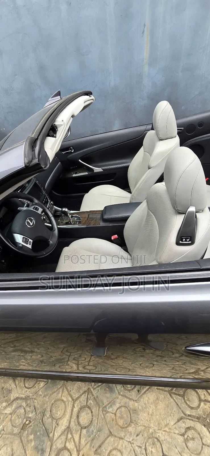 Lexus IS 350 C 2012 Gray