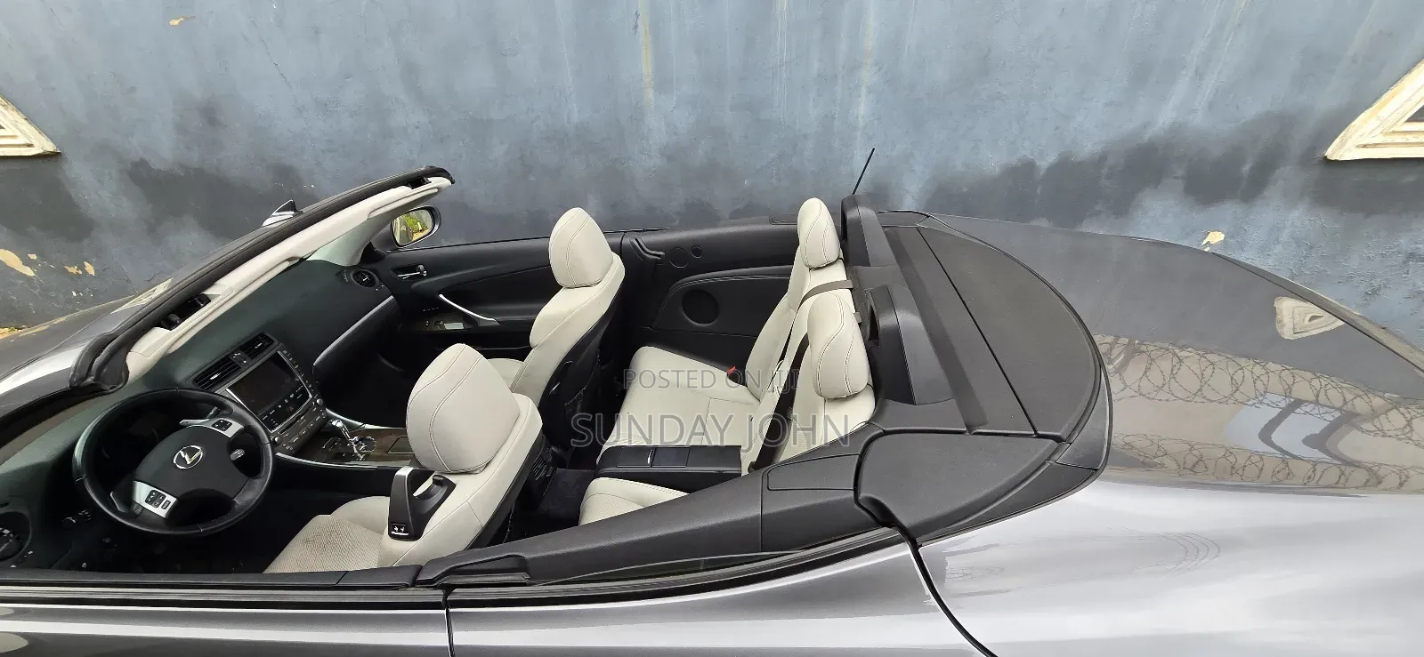 Lexus IS 350 C 2012 Gray