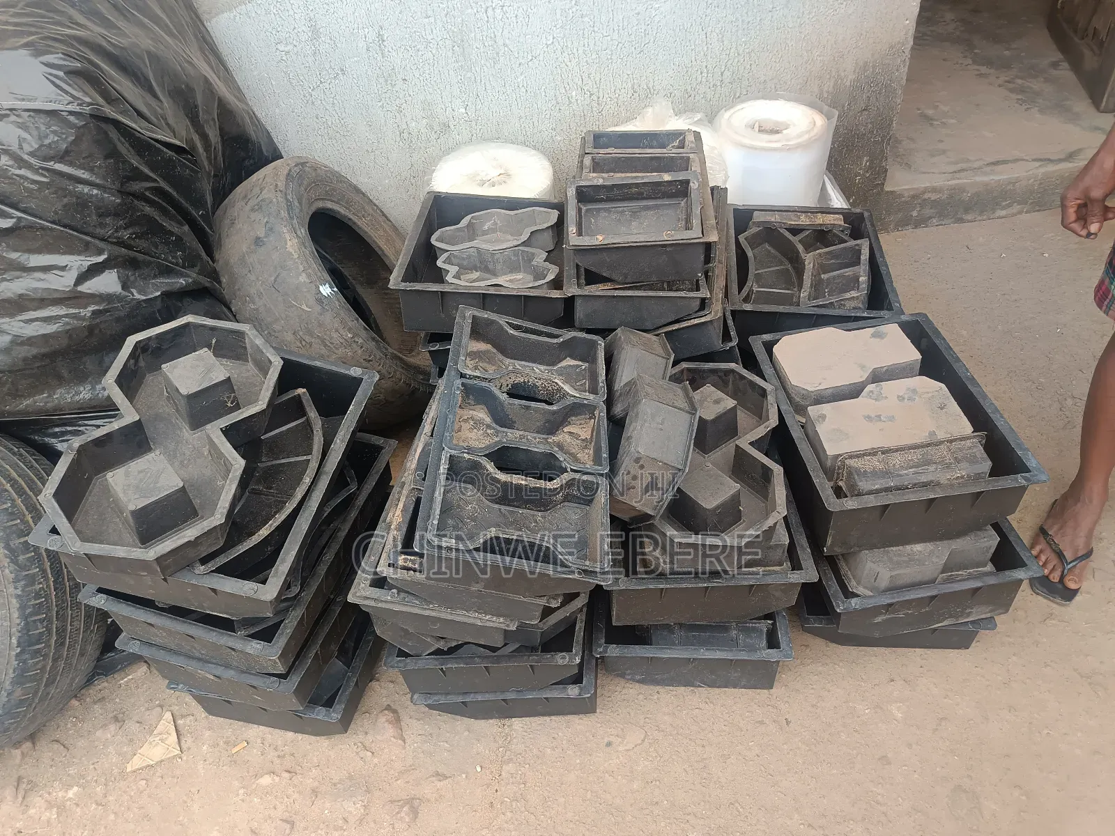 Interlock Plastic Mould and Kerb Mould Masters