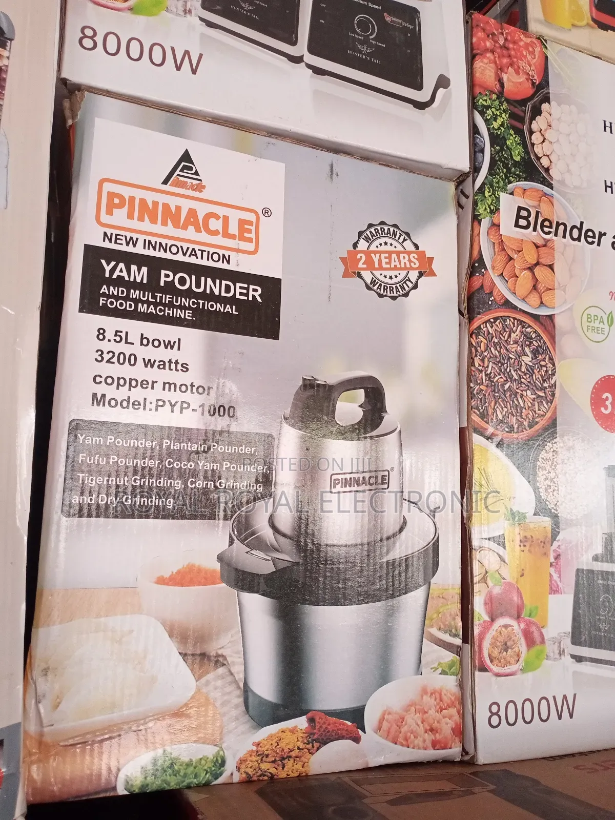 Powerful Pinnacle 8.5l Yam Pounder