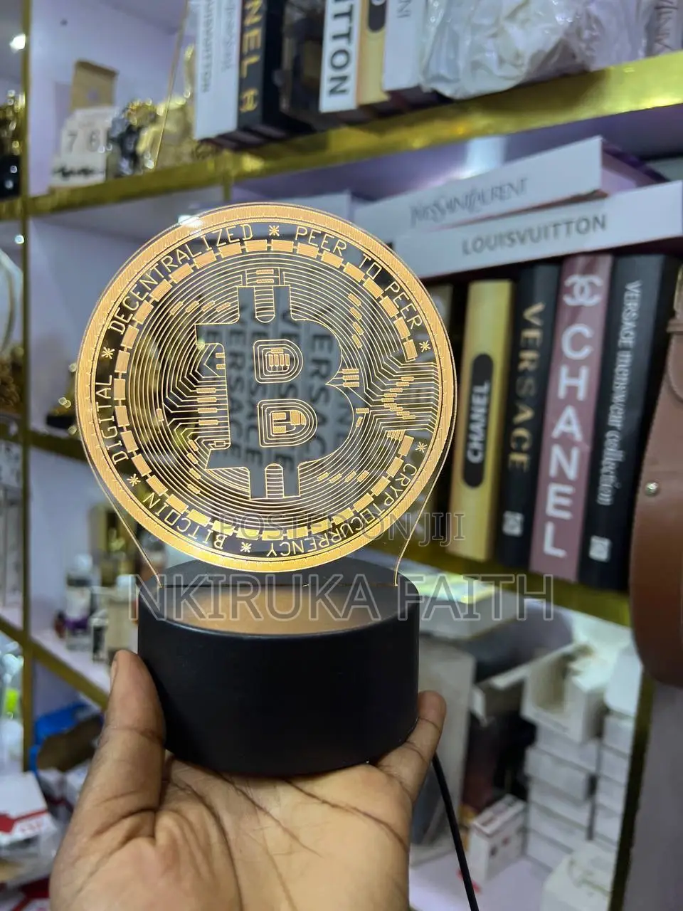 Bitcoin Table Lamp