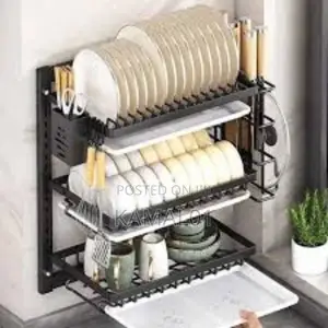 3 Tier Plate Rack