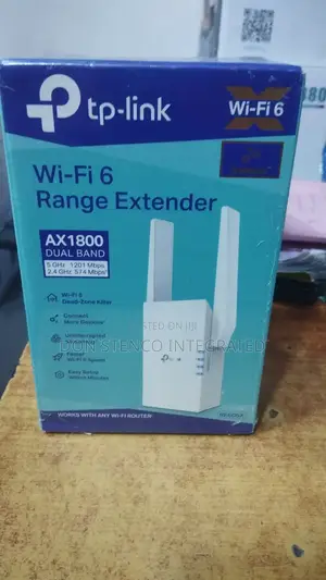 TP-Link Wifi 6 Range Extender AX1800 Dual Band
