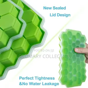 Silicon Ice Cube Mold Ice Cube Tray With Cover
