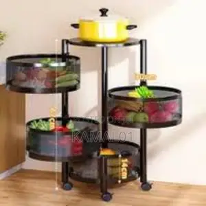 5 Tiers Round Storage Rack