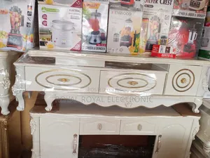 Modern Tv Stand With 2 Drawers