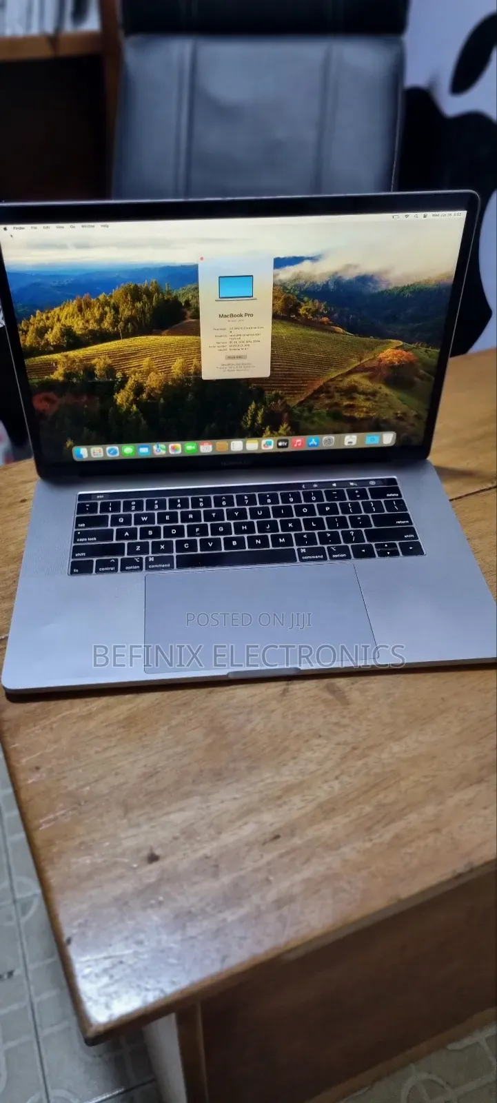 Laptop Apple MacBook Pro 2019 16GB Intel Core I7 SSD 256GB