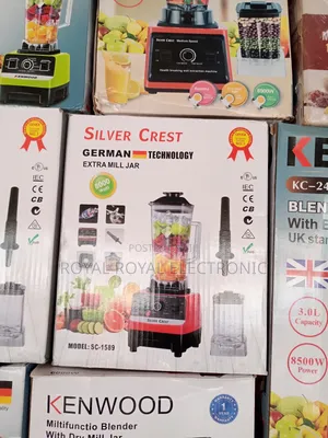 Classic Silvercrest Blender - Double Cup - 8000w - Sc-1589