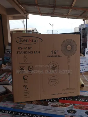 Very New KENSTAR / 16" FAN / 3 SPEED / 5 BLADES / KS-416WT