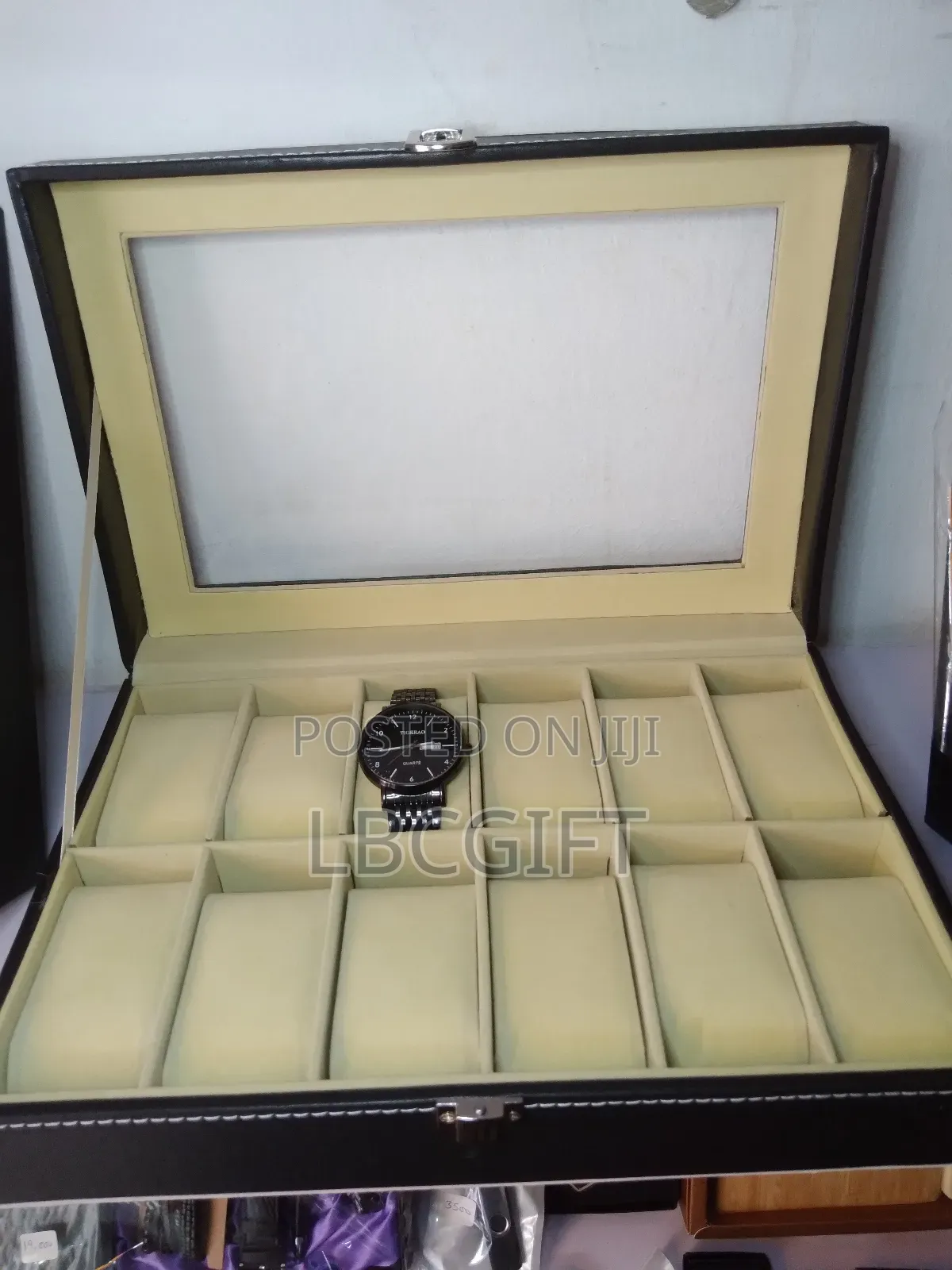 10pcs Wristwatch Executive Leather Box