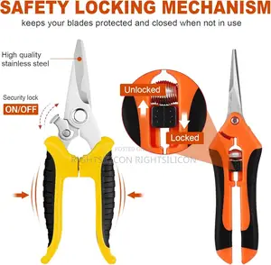 USA 4 Pack Garden Shears Scissors,Pruning Shears, Pruning