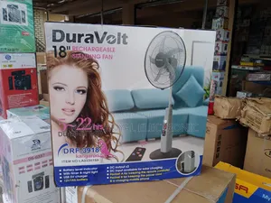 Very New Duravolt 18 Inches Rechargeable Standing Fan