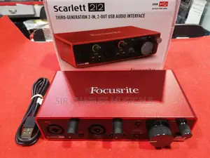 Scarlet 2i2 Third Generation Focusrite Audio Interface