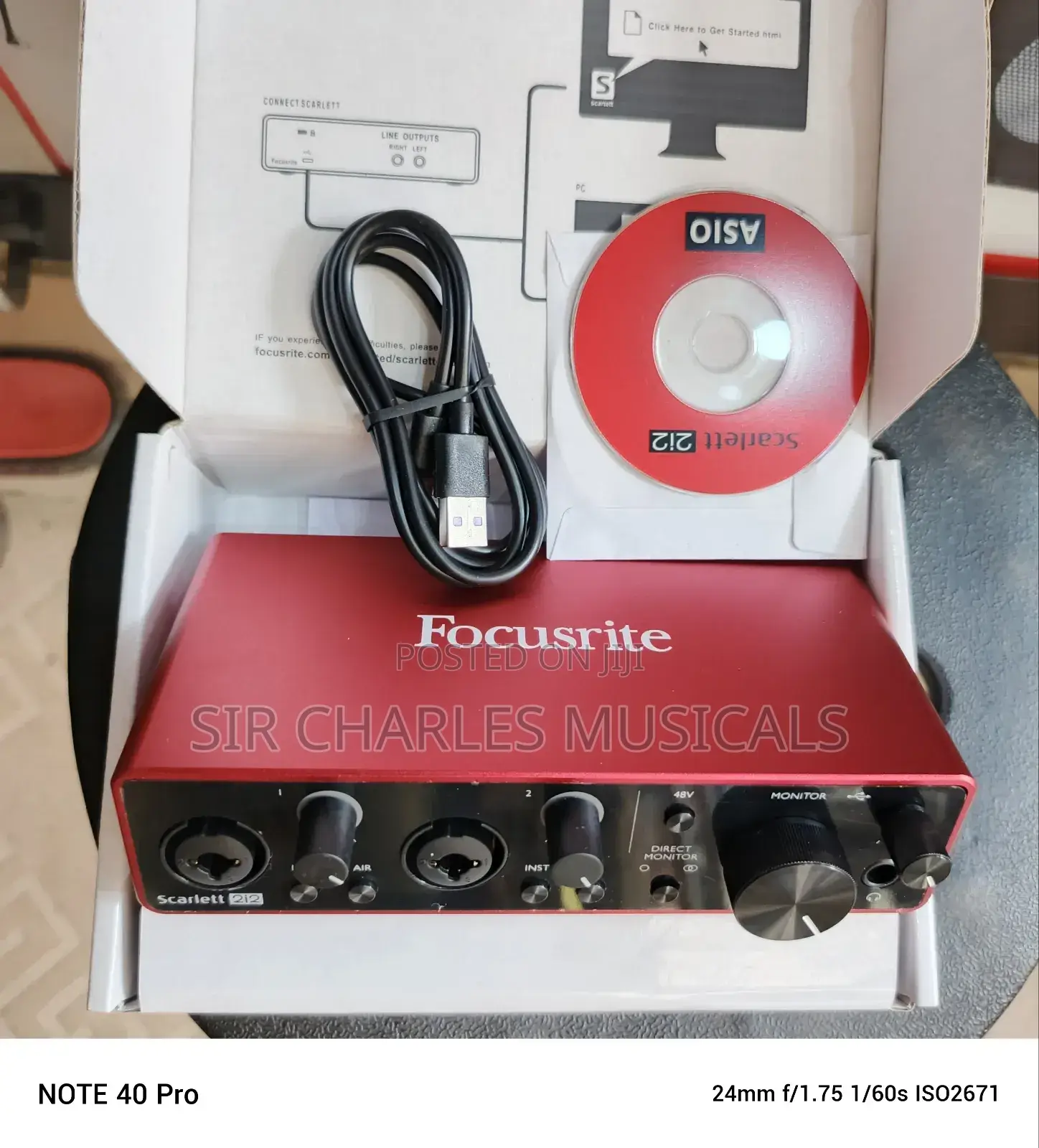 Scarlet 2i2 Third Generation Focusrite Audio Interface