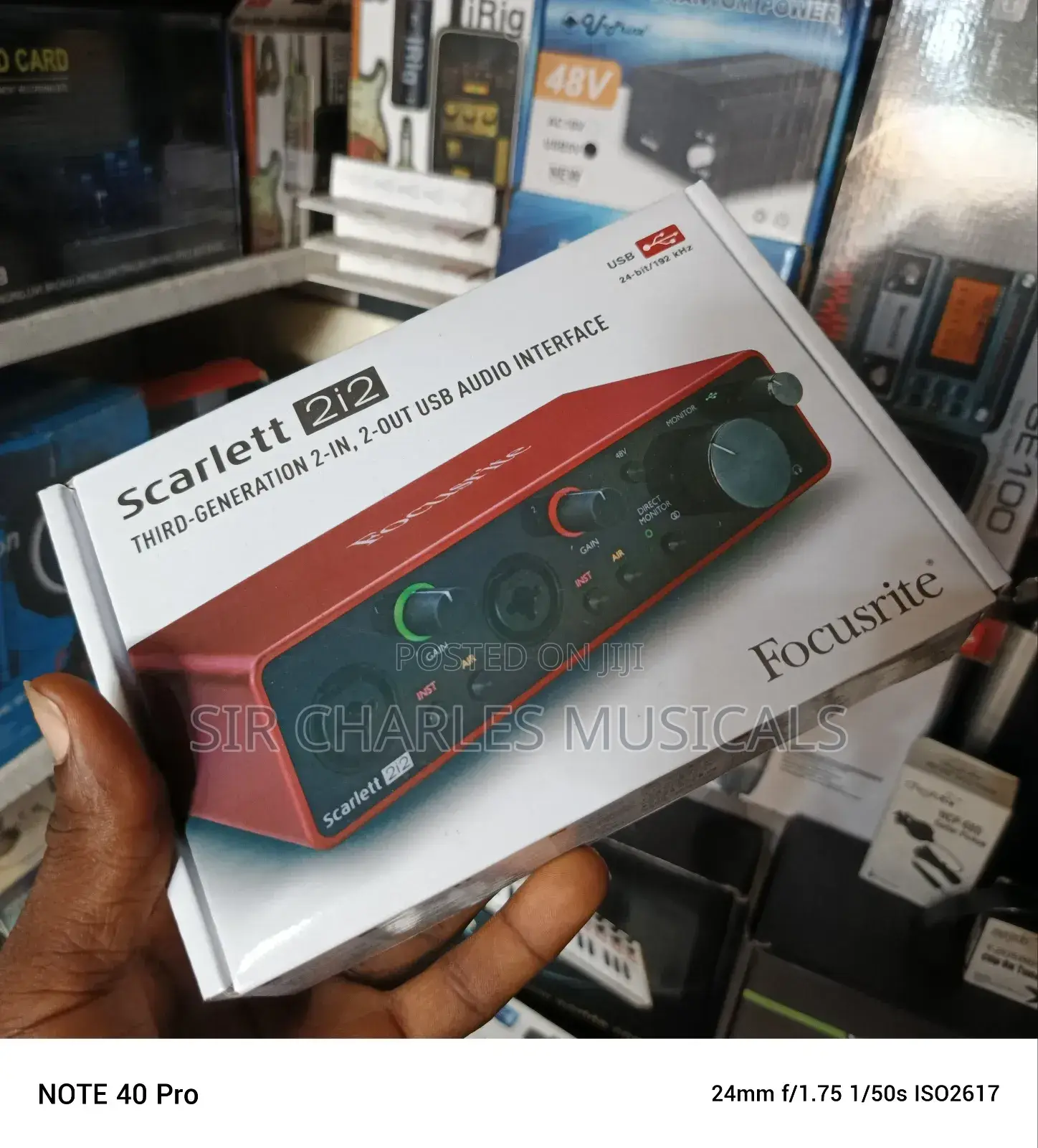 Scarlet 2i2 Third Generation Focusrite Audio Interface