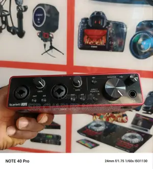 Scarlet 2i2 Third Generation Focusrite Audio Interface