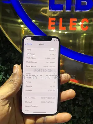Apple iPhone 12 mini 64 GB Black