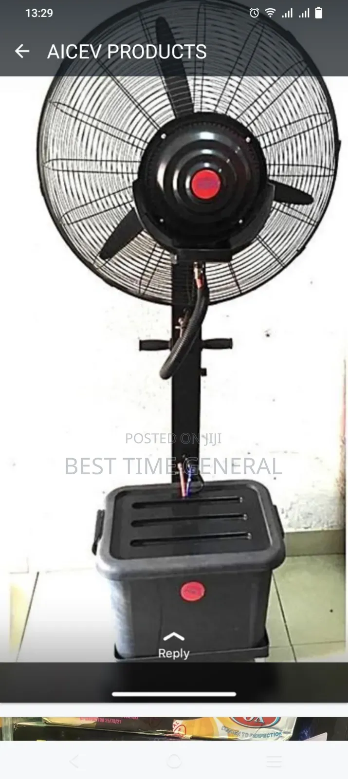 Higher Quality Mist Fan