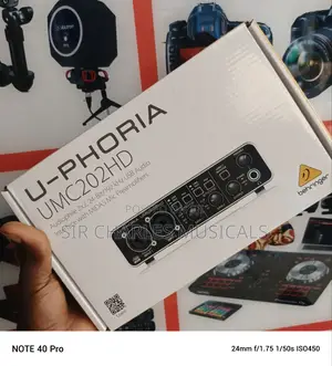 U-Phoria UMC202HD Behringa Audio Interface