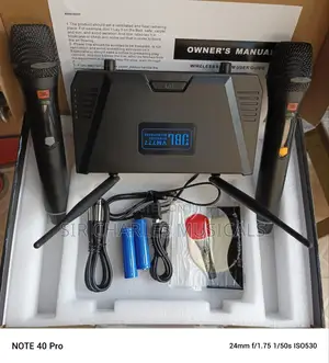 JBL VM-777 Professional Wireless Microphone