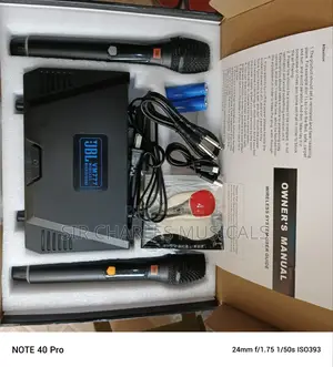 JBL VM-777 Professional Wireless Microphone