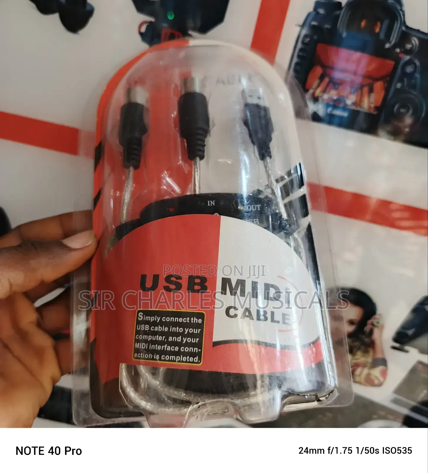 USB Midi Cable