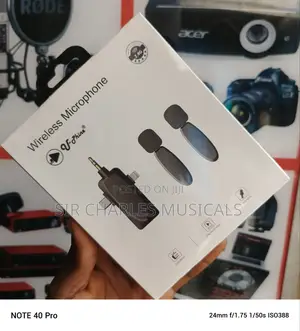 U-Phine Wireless Lapel Microphone, Noise Cancellation