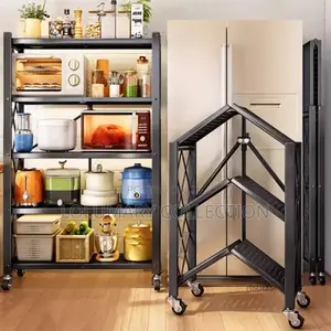 5 Layer Foldable Kitchen Shelf