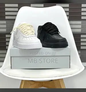 Nike Airforce 1 With Double Lace