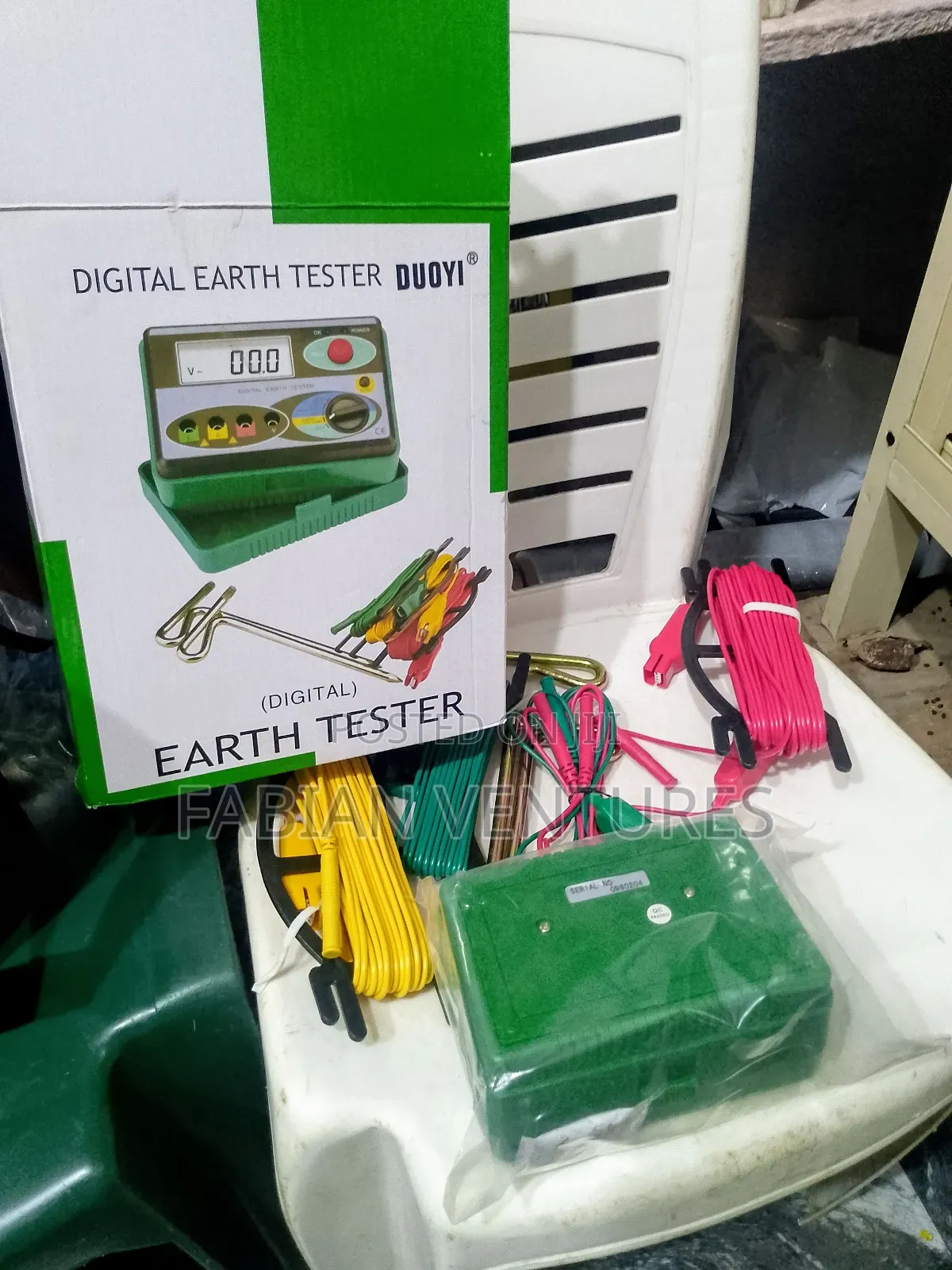 Digital Resistance Tester Earth Meter