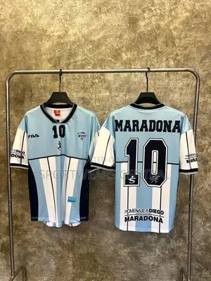Maradona Signed Testimonial Shirt
