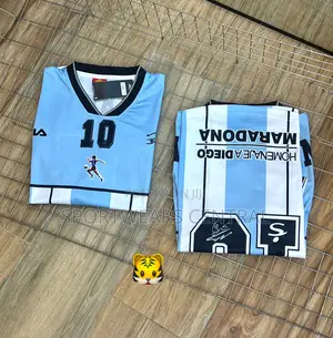 Maradona Signed Testimonial Shirt