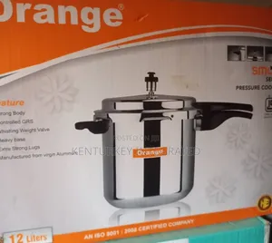 12 Litres Orange Pressure Cooker