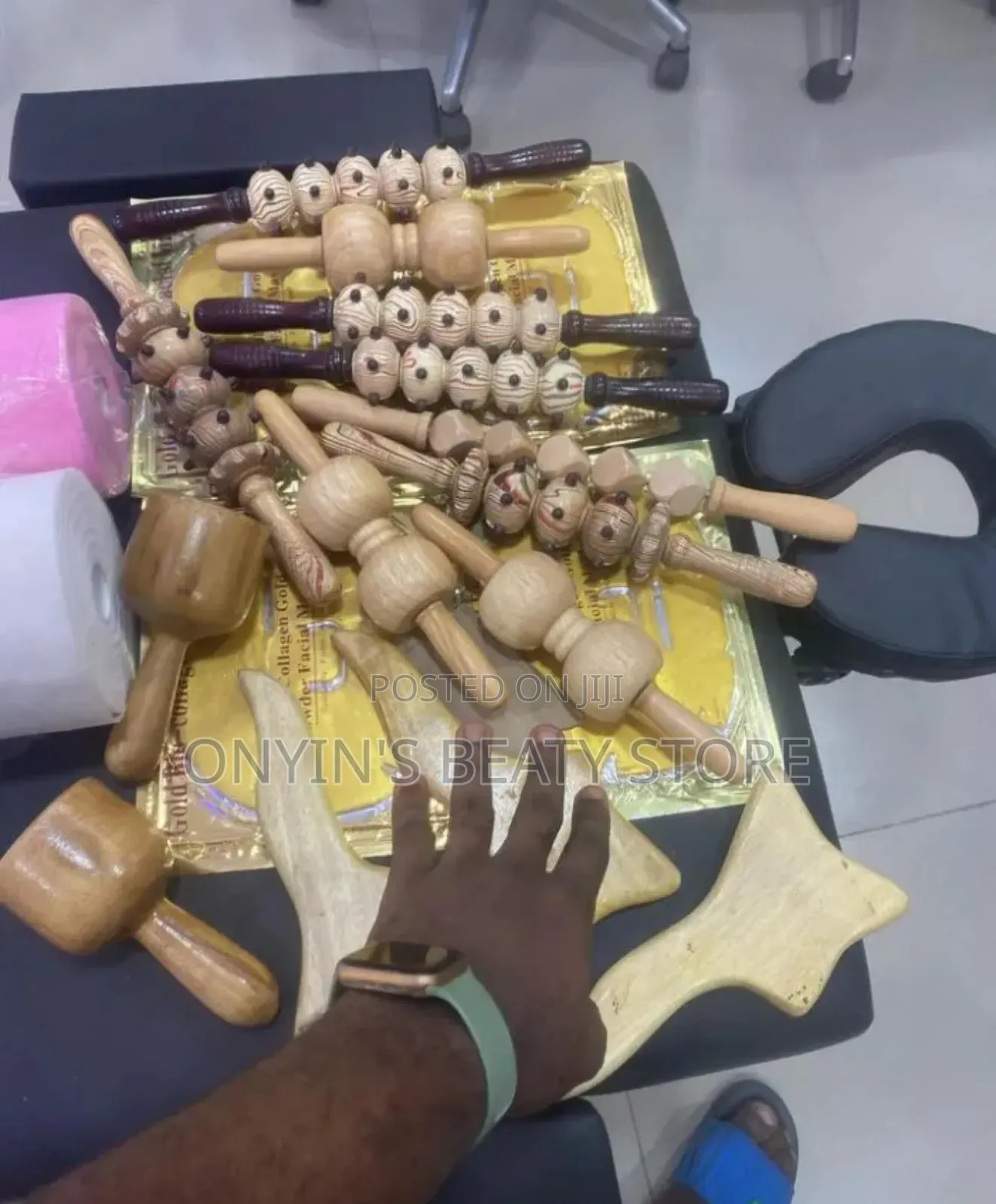 Body Massage Wood Therapy