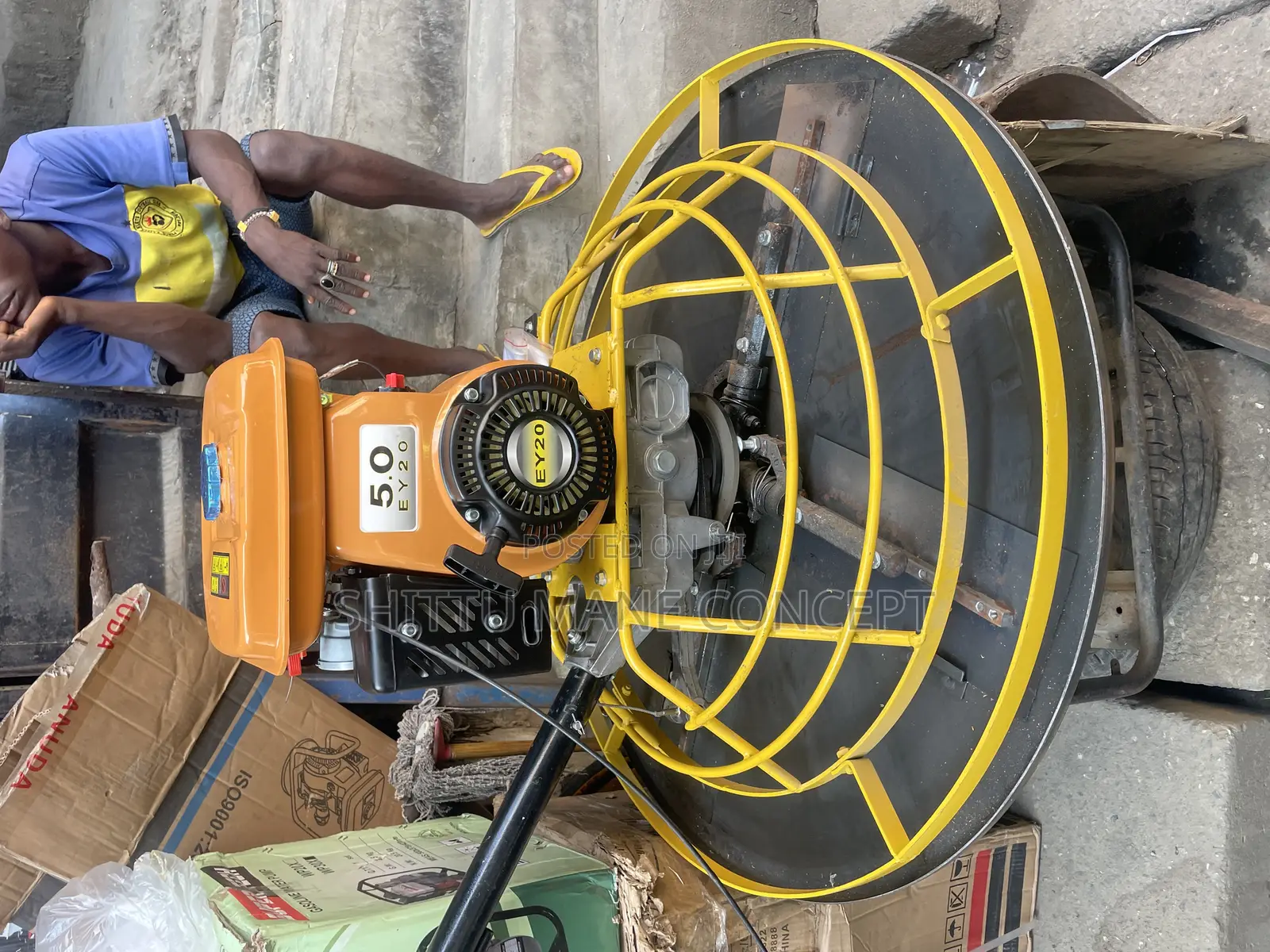 Power Trowel Machine