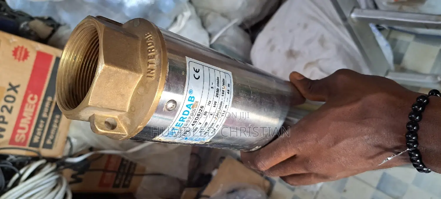 5.5hp Interdab Submersible Pump