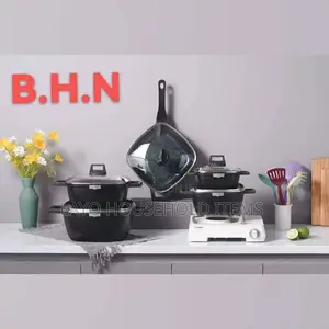 B H N Granite Cookware Set