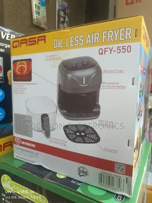 QASA 5L Oil Less Air Fryer Brand New