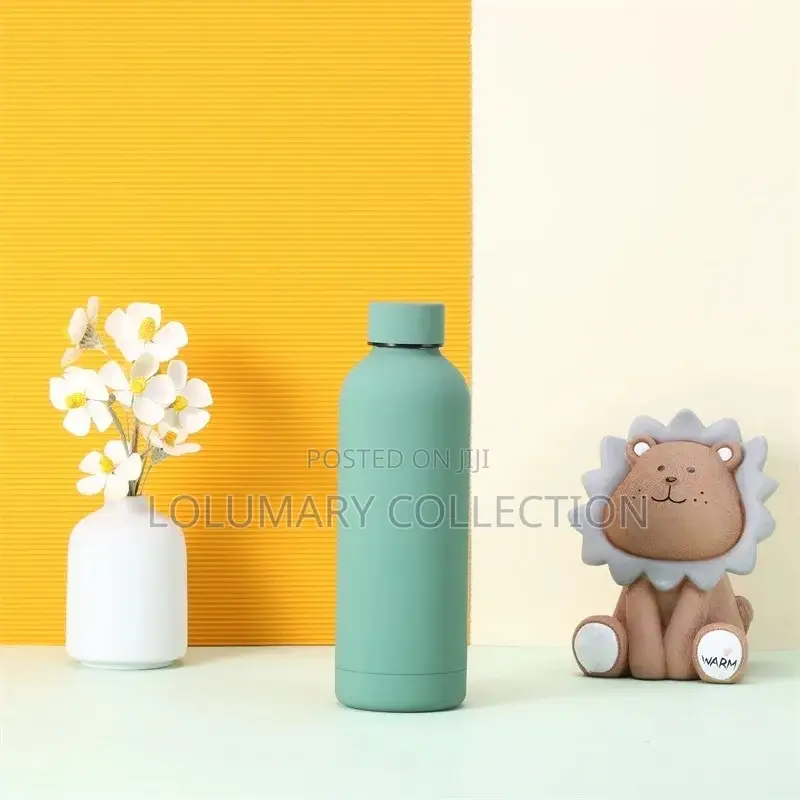 500ml Matte Water Bottle Vacuum Flask