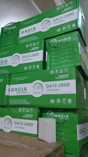 Gacia Dry Cell 200ah 12V AVAILABLE NOW