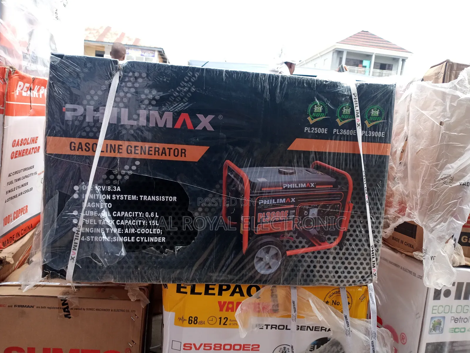 Authentic New Philmax(100%) Copper Generator With Key Tyre