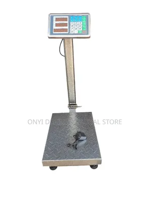 Rechargeable Dual Display Digital Platform Scale 150kg