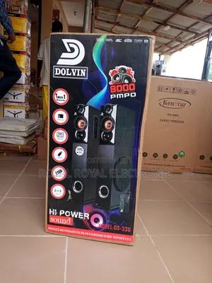 Standard Dolvin Tower Bluetooth Sound System With Microphon