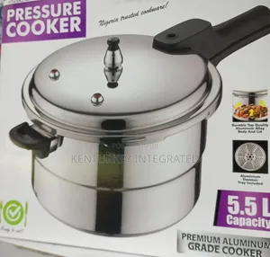 New 5.5l Capacity Premium Aluminium Grade Pressure Cooker