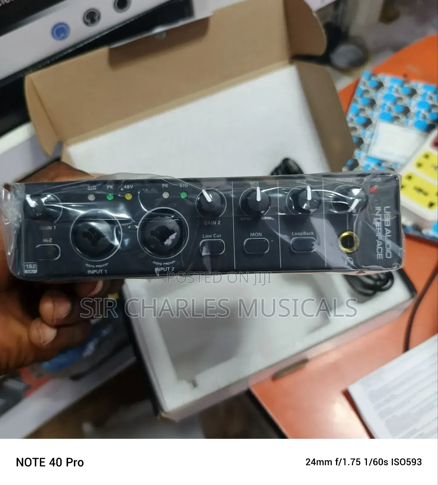 U-Phine 2i2 Audio Interface